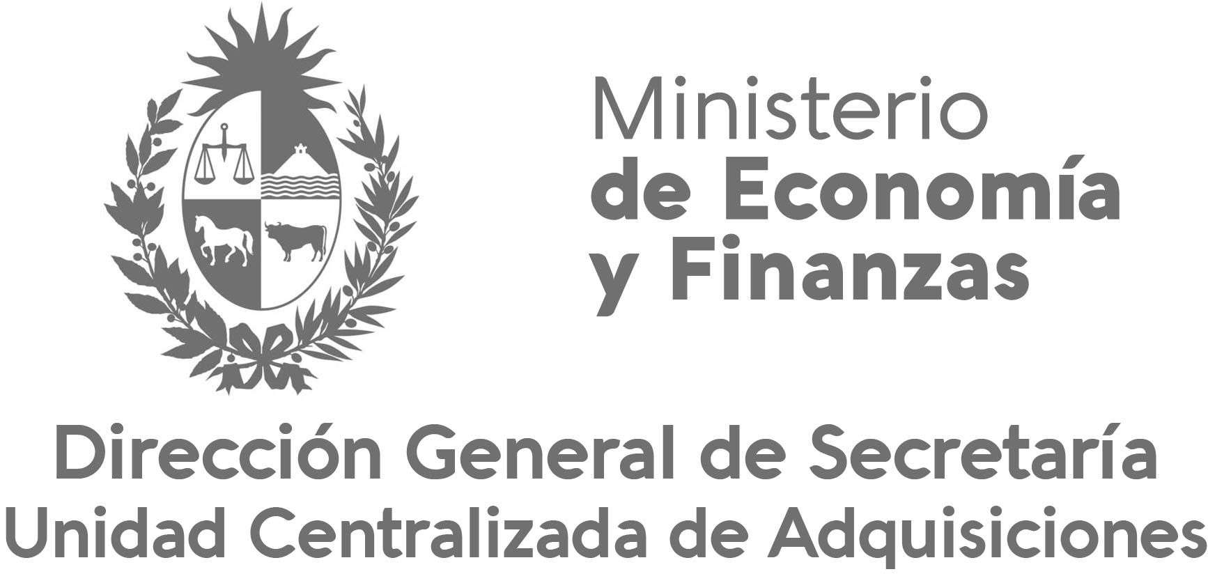 Logotipo del Ministrio de economía y fiananzas UCA